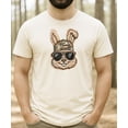thumbnail image 3 of Ink Printed NOT a Chenille Patch Family Matching Camo Hat Easter Bunny Shirt for Men Natural Shirt Adult Medium, 3 of 7