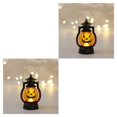 thumbnail image 4 of sweethay 2021 nueva Calabaza Calavera LED Pony Lantern Halloween Decoración Prop Holiday Bar Party Light LED Lámpara de aceite Prop B 2piezas sweethay CBP182574, 4 of 5