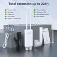 thumbnail image 4 of Point d'Accès Extérieur à Double Bande avec Support, Adalov Point d'Accès Extérieur Haute Puissance 1200 Mbps IP66 Résistant aux Intempéries, PoE Gigabit Sans Fil, 4 of 9
