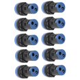 thumbnail image 2 of 10Pcs Blue LED Signal Light AD16?22DS High Brightness LED Indicator for EquipmentAC/DC12V, 2 of 5