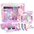 thumbnail image 1 of Set de papelería YOYTOO Unicorn con agenda secreta para niñas de 4 a 12 años, 1 of 5