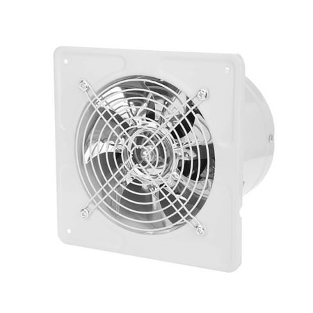 

40W Plastic Wall Mounted Exhaust Fan Fan Universal Kitchen Extraction Fan with Fan 2800r/min Motor 50-60db Copper Extractor Quiet Ventilation for Bathroom Restroom Garage