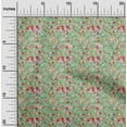 thumbnail image 2 of oneOone Polyester Spandex Sea Green Fabric Abstract Floral Sewing Craft Projects Fabric Prints By Yard 56 Inch Wide, 2 of 4