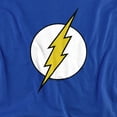 thumbnail image 2 of DC Flash Flash Logo Women's T Shirt, Royal, Large, 2 of 6