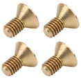 thumbnail image 3 of 50 Uds tornillo con cabeza hexagonal plana cobre cabeza avellanada sujetador Hardware suministros industriales M4M4x8 VoborMX herramienta, 3 of 8