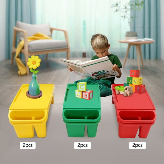 6* Children Lap Desk Portable Pp Kids Tray Lap for Writing Eating Game Classroom