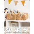 thumbnail image 4 of Cesta de mimbre StorageWorks con borde festoneado, juego de 2, 4 of 7