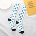 thumbnail image 5 of Salouo Cartoon Poodle Dog Print Women's Men's Ankle Socks 1-pack Casual Athletic Socks for Unisex Adult Moisture-Wicking Socks for Daily Wear/Running/Sport, 5 of 8