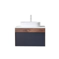 thumbnail image 3 of Ronda 30" Dark Blue Wall Mount Bathroom Vanity, 3 of 7