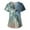 Mint Green, variant on ADSSDQ Women Scrub Tops Print Gifts Fashion Floral Print Scrub Tops V Neck Short Sleeve Nursing Tops with Pockets Army Green 4XL