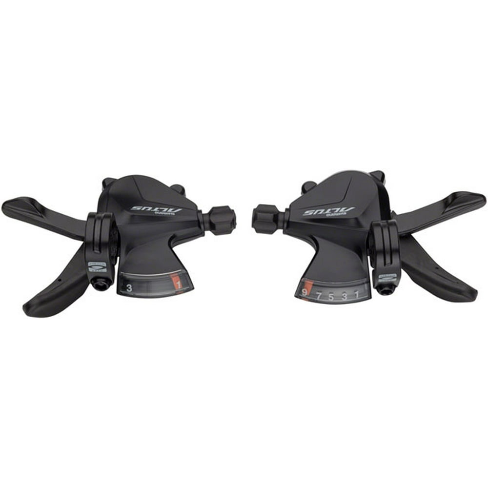 Shimano Altus M2000 3x9 Speed Shifter Set Black - Walmart.com - Walmart.com