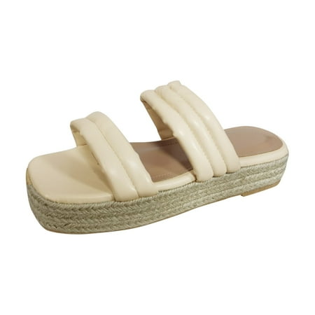 

Fashion Women s Casual Shoes Breathable Thick-soled Wedges Leisure Sandals Womens Sandals for Bunions Feet Wedges Shoes for Women Black Sandal