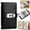 Black, variant on Savings Challenge Binder with Combination Lock – Includes Cash Savings Inserts for Secure Storage – A Fun Way to Reach Savings Goals