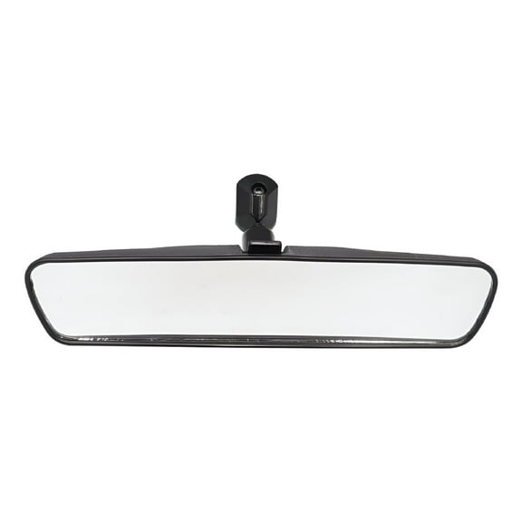 MELIVO 10 Inch Interior Rearview Mirror Black Auto Inside Rear View Mirror Easy To Install Rearview Interior Mirror ABS Glass Car Accessories for Universal Car, Black