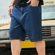 thumbnail image 3 of Ceisia Men's Gift Relaxed Knee-length Denim Casual Shorts Abrasion-resistant Button Waist Multi-Color, 3 of 6