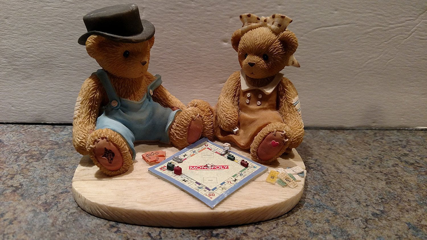 Cherished Teddies Boy and Girl holding bibles