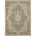 thumbnail image 5 of Nourison Antiquities Stately Empire Area Rug Blue 3'9" x 5'9" Latex Free Oriental 4' x 6' Indoor Living Room Blue, 5 of 5
