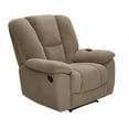 Serta Big & Tall Memory Foam Massage Recliner with USB Charging