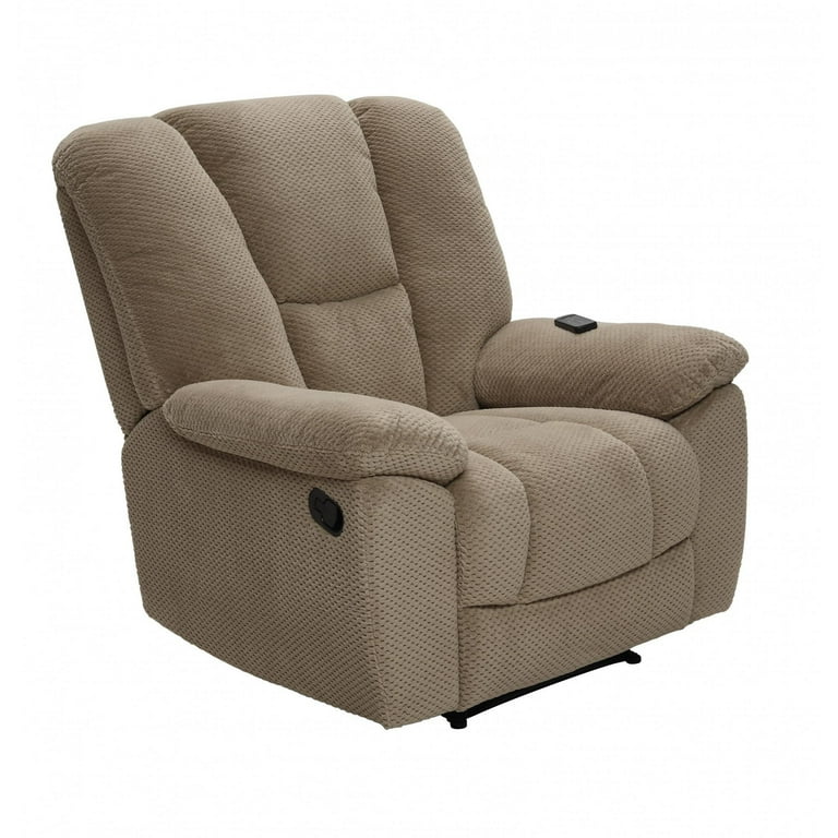 Serta big & tall memory foam massage cheap recliner with usb charging