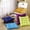 Purple, variant on Leodye 1PCS Square Chair Pads Indoor Seat Cushions Pillows with Ties Thick Soft Seat Cushion for Kitchen Dining office Chair