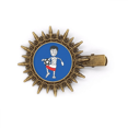 thumbnail image 1 of Épingle à Cheveux polish Genouillère football Pince Rétro Métal, 1 of 3