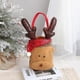 thumbnail image 4 of Christmas decorations creative children's gift bag atmosphere handbag candy bag elk tree small gift ornaments apple bag - elderly, 4 of 5