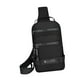 thumbnail image 1 of Bolso bandolera para hombre, bolsa de almacenamiento, bolsa de pecho impermeable para ciclismo, viajes, trabajo Negro, 1 of 10