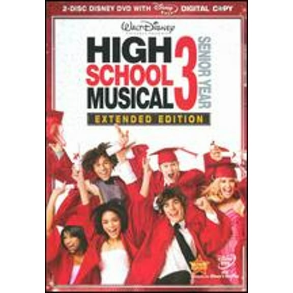 Pre-Owned High School Musical 3: Senior Year [Extended Edition] [2 Discs] (DVD 0786936789423) directed by Kenny Ortega