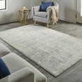 thumbnail image 4 of 2' X 3' Ivory And Gray Abstract Stain Resistant Area Rug, 4 of 8