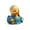 5#Sky Blue, variant on Parton Memorial Duck Dolly Memorial Duck Figurine Country Music Tribute Collectible Duck Statue Guitar Themed Decorative Keepsake Music Lover Gift for Home Office Shelf