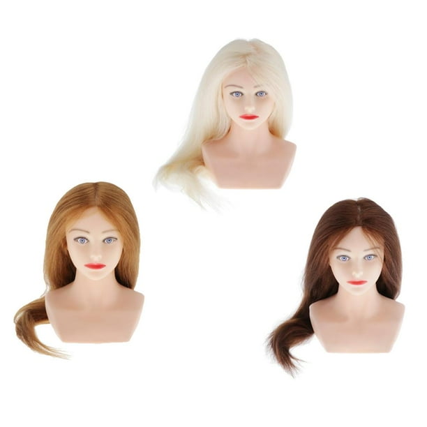 Cabeza De Muñeca Para Peinar Y Maquillar – Set De Peluquería Con Accesorios Y Secador, Regalo Para Niñas De 3 A 8 Años, Ideal Para Desarrollar Creatividad