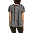thumbnail image 2 of Elie Tahari womens  The Juliana Silk Blouse, m, Black, 2 of 3