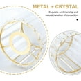 thumbnail image 4 of SHISUYAN Golden European Style Lampshade for Decoration Use with Synthetic Material and Metal Durability, 4 of 8