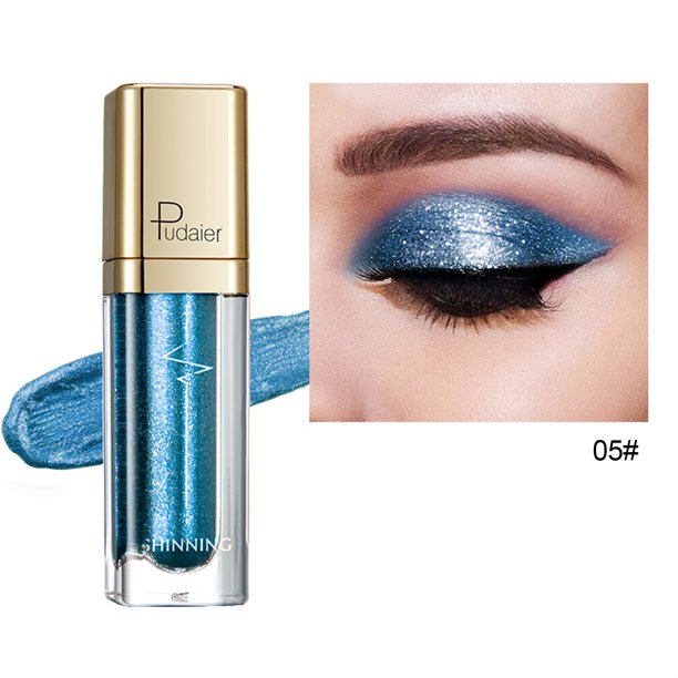 Eyeshadow 18 Colors Sparkling Liquid Eyeshadows Diamond Pearlescent 5ml