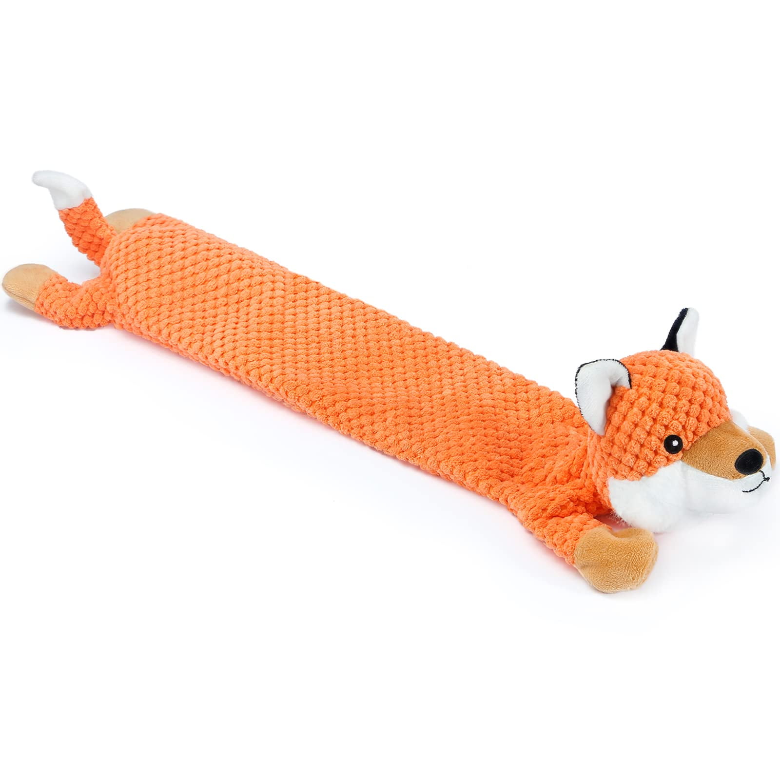 wowmolly Noodle Box Squeaky Dog Toys Including Sausage, Rope, Egg, Chicken  Interactive Food Plush Stuff Pet Dog Toy for Small, Medium Dog (Ramen