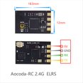 thumbnail image 3 of Para Aocoda ELRS 2.4GHz Receptor 500MW 20DBm Control Remoto Modelo UAV Receptor para FPV RC Drone AvióN, 3 of 5