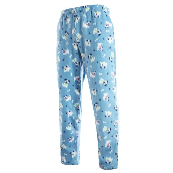 Ma Croix Mens Pet Fuzzy Pajama Pants Fleece Brushed Sweatpants Sherpa Sleepwear
