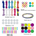 thumbnail image 4 of DIY Hand Rope Braider Set, Adjustable Bracelets for Kids Woven Friendship Bracelets for and, 4 of 8