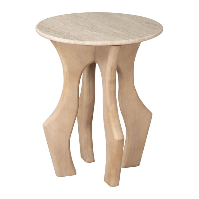 Mesa Lateral Eda Beige Kessa Muebles