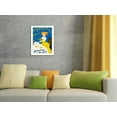 thumbnail image 4 of Almonds Biscuits - Amandines de Provence Biscuits H. Lalo - Vintage French Advertising Poster by Leonetto Cappiello c.1900 - 8 x 12 inch Vintage Wood Art Sign, 4 of 4