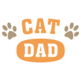 thumbnail image 3 of CafePress - Cat Dad Dark T Shirt - Men's Classic Cotton T-Shirts, 3 of 3