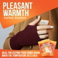 thumbnail image 3 of Hand Warmers 40 Pairs (80 Warmers) - Up to 10 Hours of Long Lasting Warmth and Hot Hands - Easy Air Activation for Hands, Body and Feet - TSA Approved, 3 of 6