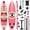 Palette Pink, variant on SamaDally 10.6’ Inflatable Paddle Board, 33’’ Wide Paddle Board with Central Fin for All Skill Levels, Non-Slip Deck, Stable for Yoga & Surf