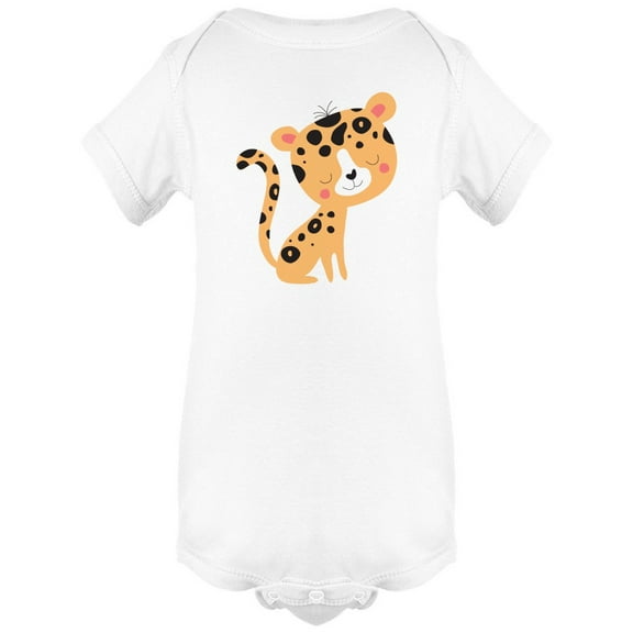 Cute Leopard Clip Art Bodysuit Infant -Image by Shutterstock,  Newborn
