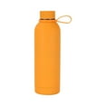 thumbnail image 1 of ¡Gran oferta! Botella de agua portátil para deportes al aire libre, taza aislada de boca pequeña de acero inoxidable con mango portátil de 500ml, 1 of 3