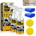 thumbnail image 1 of AUJ Limpiador de Espuma Multiusos 2 Piezas 60 ml para Interior de Auto, 1 of 7