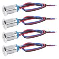 thumbnail image 4 of Mini Rond Mené, Ferme Double Couleur Conduit pour la Modification d'Ordinateur pour les Machines-Outils CNC pour la Modification de Voiture pour les Commutateurs de Contrôle d'Accès Rouge et Bleu, 4 of 8