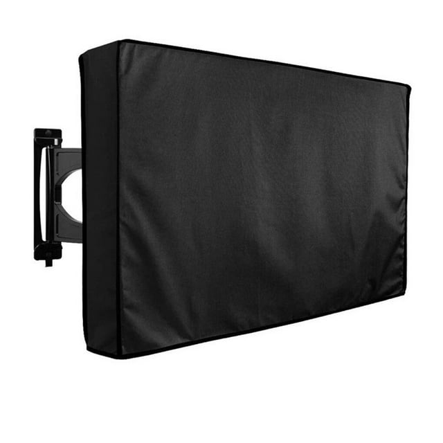 pitrice Outdoor Weatherproof LCD TV Bracket Cover Television Home Courtyard Patio Waterproof Dustproof Protector Guard Accessory 50-52 Inch
