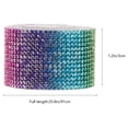 thumbnail image 2 of 4 Rolls of DIY Rhinestone Stripes Crystal Sparkling Tapes Rhinestone Banding Belts, 2 of 8