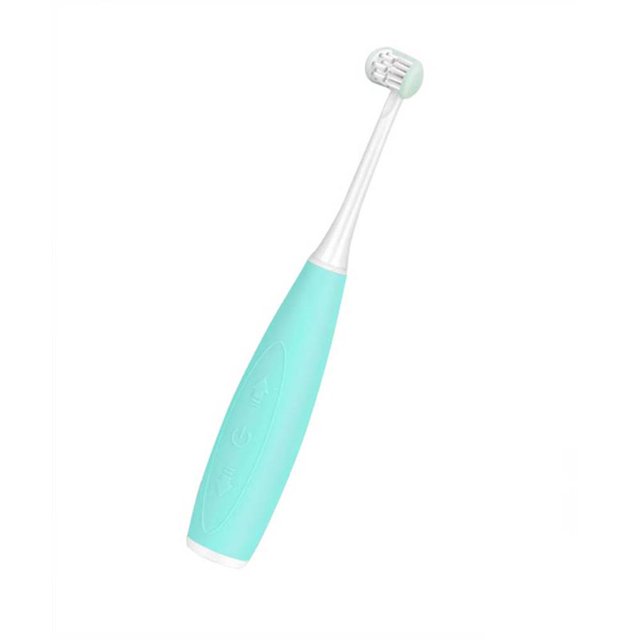 Injueey Cepillo de eléctrico sónico para niños, cepillo de limpieza de en forma de U ultrasónico 3D recargable por USB para niños Electrodomésticos azul Injueey HA025074-02